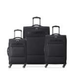 DELSEY Securitech Vanguard 3-PIECE Set-black