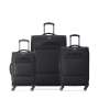 Delsey Securitech Vanguard 3-Piece Set-Black