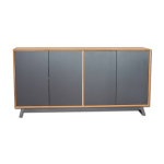 Vari Sideboard - American Oak Black Finish