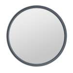 Lily Floating Round Mirror - Black