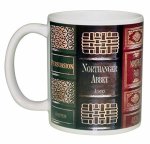 JANE Austen Novel Books Coffee Or Tea Mug