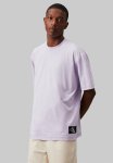 Calvin Klein Badge Relaxed Tee - Pastel Lilac