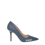Rubber Logo Pump -denim