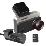Hikvision C200S Dashcam Bundle With 64GB Micro-sd