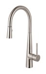 Franke FF3450 Steel Series Single Handle Pull-down Kitchen Faucet Stainless Steel