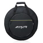 Akozlin 22" Cymbal Gig Bag With Carry Handle 10MM Thick Padded Cotton For Perfect Protection Great For Dust-proof And Waterproof