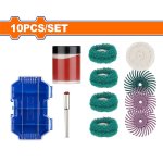 Sanding And Polishing Set 1 8" Shank WRR5010