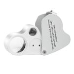 Eye Loupe Jewelers Magnifier Magnifying With LED Light