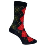 Cape Mohair Soul Argyle Socks - L