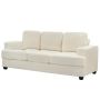 Plush Sofa Chair Comfy Three Seater Couch Extra Deep Seats Armchair