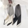 1pc Simple Silky Scarf Simulation Silk Large Square Scarf