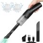 Auloea Portable MINI Car Vacuum Cleaner High Power Cordless 400G Handheld Rechargeable Vacuum Cleaner For Desk V06