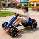 Electric Off-road Go Kart Van With Utility Cargo Box