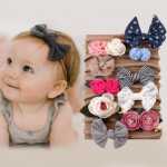 Blue Star Set Of 10 Headbands 2 Available