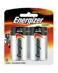 Energizer D 2 Pack Batteries