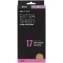 Clicks High Shine Pantihose Beige X-Large
