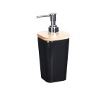 Bs Soap Dispenser Blk bamboo