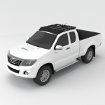 Toyota Hilux D4D Extra Cab Roof Rack For