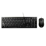 Port Design Combo Wired Mouse + Keyboard Black 900900-US