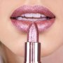 Shimmering Lipstick With A Berry Pink Hue - Nourishing Matte Finish Creamy Texture Suitable For All Skin Types