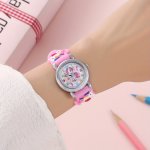 New Fashion Colorful Cartoon Unicorn Student Children's Watch Quartz Watch Electronic Watch Ideal Choice For Gifts