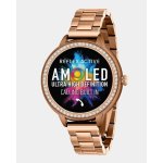 Series 41 Amoled Stone Set Rose Gold Smart Calling Watch