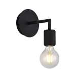 Trends Metal Wall Light Black Gold Silver - Satin Silver