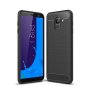 Tuff-Luv Carbon Fibre Style Shockproof Case Galaxy J6+ 2018 - Black