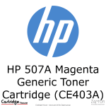 Hp 507A Magenta Compatible Laserjet Toner Cartridge CE403A