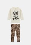 Guess Set Ls Active Top+leggings - Multi