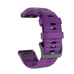 Adaara Silicone Quick Release Watchband For Garmin Fenix 7X 7 7S Watch Easyfit Wrist Band Strap For Fenix 6 Pro Watch 26 22MM St