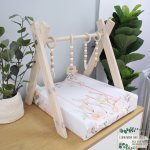 Changing Mat Cover Woodlands Forrest Pink Girly Woodlands