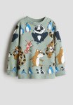 Sweatshirt - Green Multi