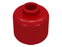 Parts Plain Minifigure Head Block Open Stud 3626B - Red