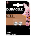 Duracell Speciality LR44 Alkaline Button Battery 1.5V 2 Pack