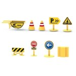 Traffic Construction Signs 9PC