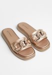 Superbalist Ru Chain Trim Sandal - Rose Gold