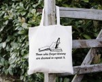 Doomed To Repeat It Tote Bag