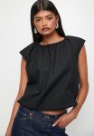 Superbalist Bubble Hem Blouse - Black