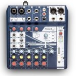 Soundcraft Notepad 8FX Small Format Analog Mixer W USB & Effects