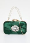 Moonstone Embrace Clutch Bag-green