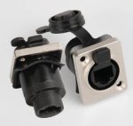 Lan Network Connector Panel Mount
