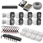 Uniview 8 Channel 2MP Audio Colour Hunter Kit