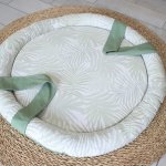 Playmat Simple Palm Leaf Light Green
