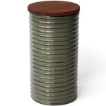Sea Green Dry Goods Jar