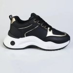Madison Morgan Sneaker - Black gold - 8