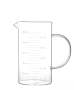 Borosilicate 500ML Heat-resistant Glass Measuring Cup - Clear