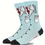 Fashion Medical Print Socks Novelty & Comfy Mid Tube Socks Women's Stockings & Hosiery