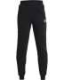 Boys' Ua Baseline Fleece Pants - BLACK-004 / Ylg