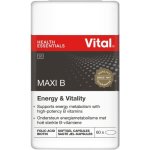 VITAL Maxi B With Vitamin C Stress & Energy Support 60 Capsules
